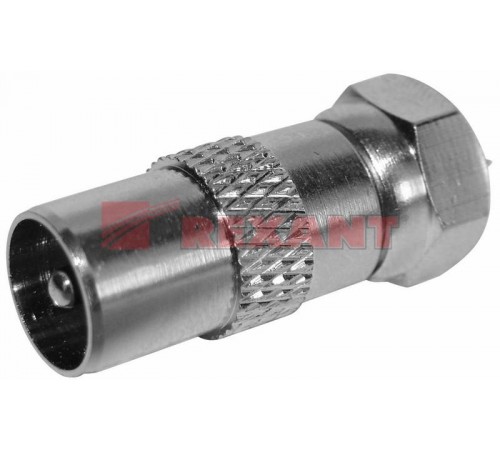 Переходник штекер F-штекер TV REXANT  05-4361  REXANT