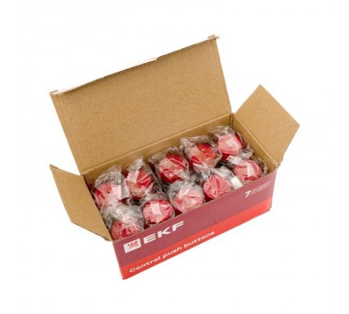 Лампа сигнальная BV64 красная EKF 24В PROxima  xb2-bv64-24  EKF