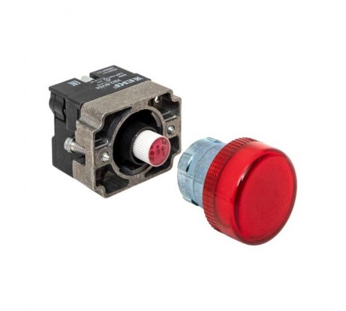 Лампа сигнальная BV64 красная EKF 24В PROxima  xb2-bv64-24  EKF