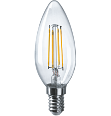 Лампа светодиодная  OLL-F-C35-08-230-2.7K-E14  80892   ОНЛАЙТ