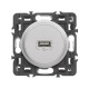 Celiane Мех USB розетки 1ной  067352  Legrand