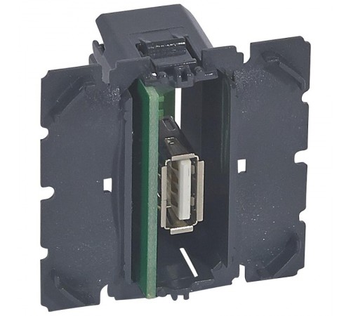 Celiane Мех USB розетки 1ной  067352  Legrand