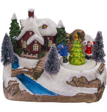 Светильник декоративный новогодний 95 073 NSL-58 (музыкальный - на льду)  95073  Navigator