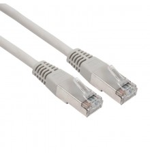 Патч-корд FTP категория 6 LSZH, длина 0,5 метра, экранированный, серый  18-8101-1  REXANT