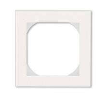 ABB Levit Жемчуг / ледяной Рамка одинарная 55х55 для механизмов BJE  3901H-A05510 68  2CHH015510A4068  ABB