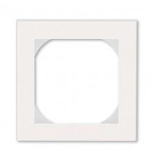 ABB Levit Жемчуг / ледяной Рамка одинарная 55х55 для механизмов BJE  3901H-A05510 68  2CHH015510A4068  ABB