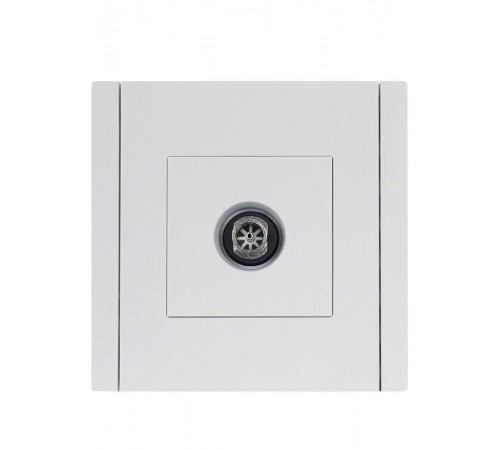 FORTE&PIANO Розетка TV оконечная FP228 белый  FP-A10-O-K01  IEK