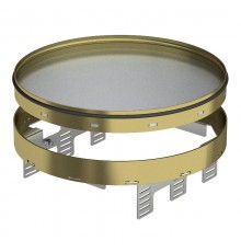 Кассетная рамка RKRN2UZD3 ном.размер R9 D 305 мм (латунь) (RKRN2UZD3R9MS20)  7409152  OBO Bettermann