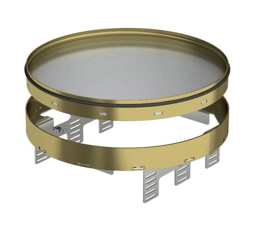 Кассетная рамка RKRN2UZD3 ном.размер R9 D 305 мм (латунь) (RKRN2UZD3R9MS20)  7409152  OBO Bettermann