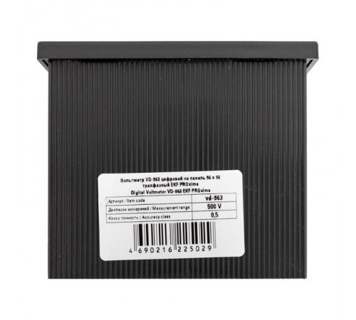 Вольтметр VM-D963 цифровой на панель 96х96 трехфазный EKF PROxima  vd-963  EKF