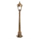 Светильник садово-парковый, 60W 230V IP44 черное золото, PL686 (столб)  11695  FERON