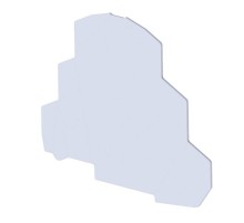 Крышка концевая OptiClip EPCP3L2.5-серый  331869  КЭАЗ