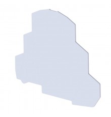 Крышка концевая OptiClip EPCP3L2.5-серый  331869  КЭАЗ