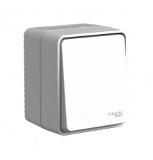 AtlasDesign Profi54 Серый О/У Переключатель 1-клавишный 10 АХ  ATN543061  SE