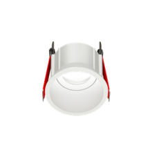 Рамка для модульного светильника FLEX 50 03 круглая встраиваемая утопленная 85х65мм RAL 9010 поворотная  V1-R0-00435-10005-2000000  VARTON