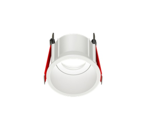 Рамка для модульного светильника FLEX 50 03 круглая встраиваемая утопленная 85х65мм RAL 9010 поворотная  V1-R0-00435-10005-2000000  VARTON