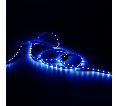 Лента светодиодная Elementary 2835/60-SMD 4.8W 12V DC синий IP20 (ZIP Bag 5м)  355000505  Gauss