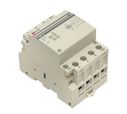 Контактор модульный КМ 32А 3NО+NC (3 мод.) EKF PROxima  km-3-32-31  EKF