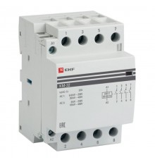 Контактор модульный КМ 32А 3NО+NC (3 мод.) EKF PROxima  km-3-32-31  EKF