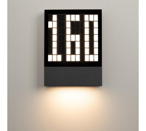 Светильник LGD-SIGN-WALL-S150x200-3W Warm3000 (GR, 148 deg, 230V) (Arlight, IP54 Металл, 3 года)  031060  Arlight