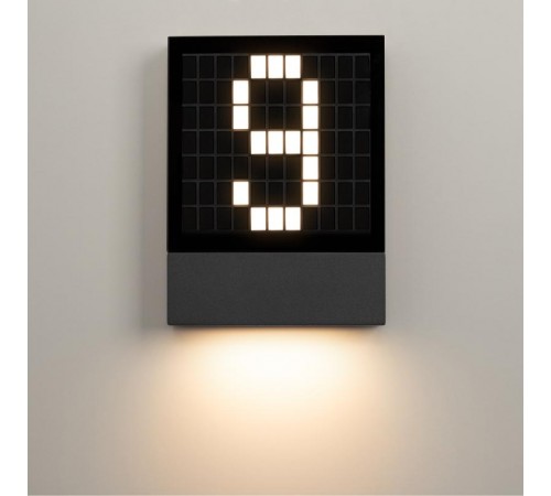 Светильник LGD-SIGN-WALL-S150x200-3W Warm3000 (GR, 148 deg, 230V) (Arlight, IP54 Металл, 3 года)  031060  Arlight