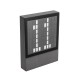 Светильник LGD-SIGN-WALL-S150x200-3W Warm3000 (GR, 148 deg, 230V) (Arlight, IP54 Металл, 3 года)  031060  Arlight