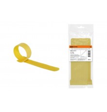 Хомут-липучка ХЛ 16х210 мм желтый (20 шт)  SQ0515-0718  TDM