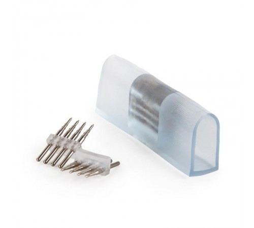 Переходник для неона LS001 220V 5050 RGB односторонний (10pkt) (PSL-12)  a043637  Elektrostandard