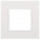 Рамка для розеток и выключателей Elegance 14-5011-01 Classic, на 1 пост, белый  Б0060571  ЭРА