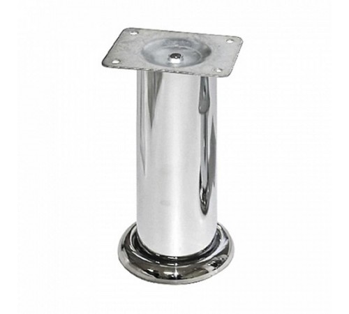 Ножка металл.круглая, нерегулир, D50х100мм, хром - накл.   148578  Tech-KREP