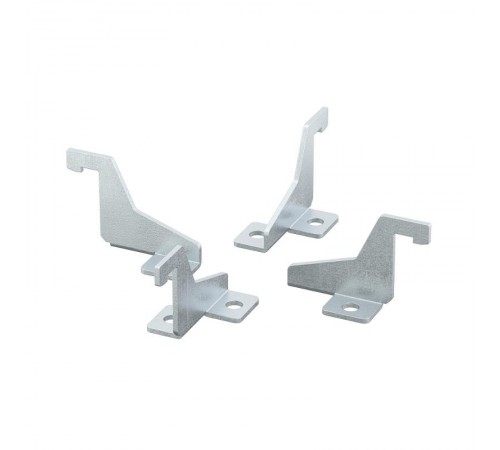 Комплект фиксации цоколя CQE к полу для уголков цоколя R5BP R5NBP 1комплект - 4 фиксатора.  R5NKFP03  DKC