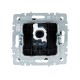 BRITE Розетка компьютерная RJ45 кат.6 РК11-БрМ маренго  BR-K10-2-K35  IEK