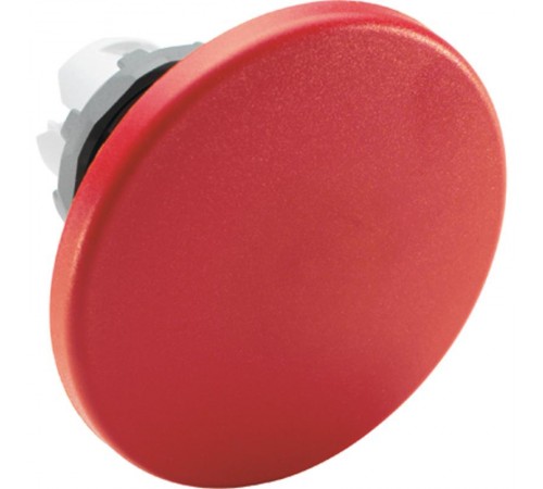 Кнопка MPM2-10R ГРИБОК красная (только корпус) без фиксации 60мм  1SFA611125R1001  ABB