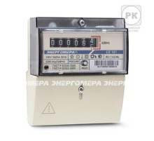Счетчик электроэнергии однофазный однотарифный Энергомера CE101 R5.1 145 5-60А ЖКИ на DIN-рейку   101001003011124  Энергомера