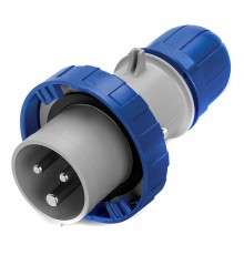 Вилка кабельная с безвинтовыми клеммами IP67 16A 2P+E 230В  DIS2181633P  DKC