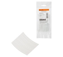 Набор трубок термоусаживаемых, клеевых ТТк(3:1) "Моноцвет, прозрачный 2,4/0,8 "  SQ0548-3102  TDM