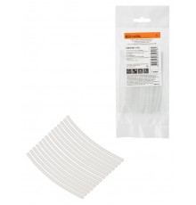 Набор трубок термоусаживаемых, клеевых ТТк(3:1) "Моноцвет, прозрачный 2,4/0,8 "  SQ0548-3102  TDM