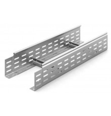 Лестничный лоток замковый 200х100х6000, толщ. 1,5 мм, Сендзимир цинк, 083216  НЛО-200х100х6000-1,5-СЦ   Ostec