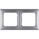 Valena Алюминий Рамка 2-ая гориз  770152  Legrand