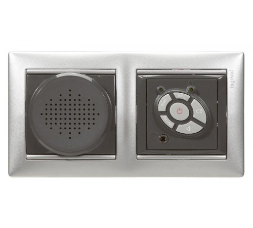 Valena Алюминий Рамка 2-ая гориз  770152  Legrand