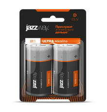 Батарейка LR20 JAZZway ULTRA Alkaline BL-2 арт.5005136