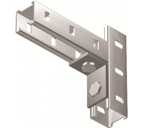 Уголок крепежный одиночный горячеоцинкованный  BMC1011HDZ  DKC