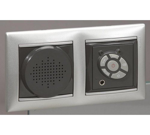 Valena Алюминий Рамка 2-ая гориз  770152  Legrand