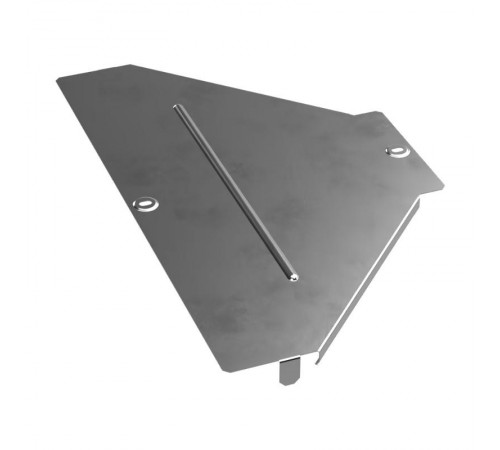 Крышка переходника симметричного Стандарт INOX (AISI 304) 500х150  PR16.5978  Промрукав