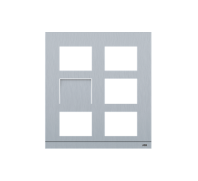 Станция вызова, видео, 2/3, без клавишных модулей, алюминий  2TMA200160A0009  ABB