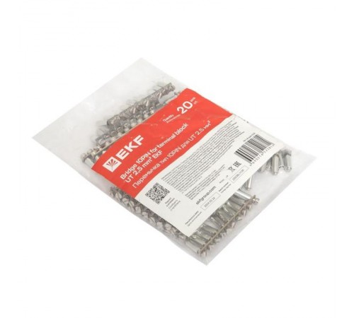 Перемычка тип 10PIN для UT 2.5 мм2 scr-ut-jum-2,5  EKF