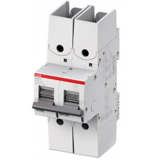 Выключатель автоматический двухполюсный S802S R 25А K 50кА (S802S-K25-R)  2CCS862002R0517  ABB