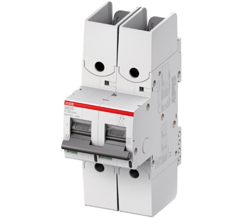 Выключатель автоматический двухполюсный S802S R 25А K 50кА (S802S-K25-R)  2CCS862002R0517  ABB