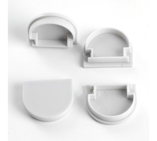 Заглушка без отверстия для профиля CAB283, LD382 (комплект 4шт) FERON  48257  FERON