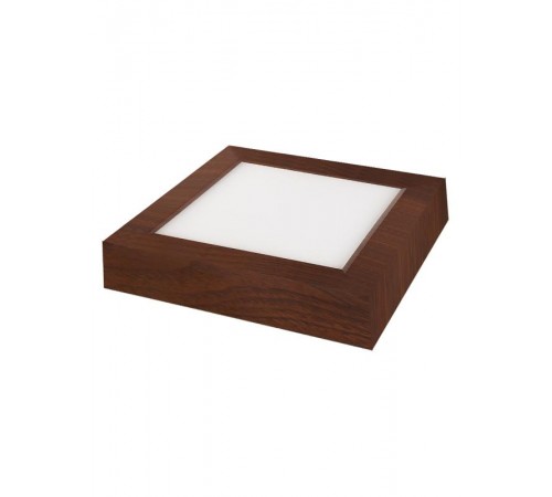 Светильник накладной светодиодный квадрат "Даунлайт" СПО (венге) 12 Вт 170*170*32 мм 4000К   SQ0329-0452  TDM